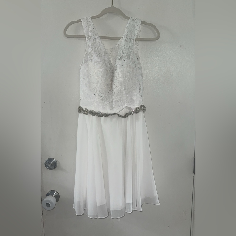 Elizabeth K by GLS Dresses | Elizabeth K Evening Dress white size M